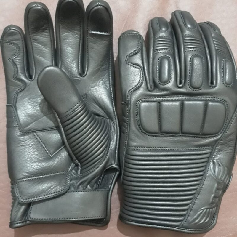 leather gloves